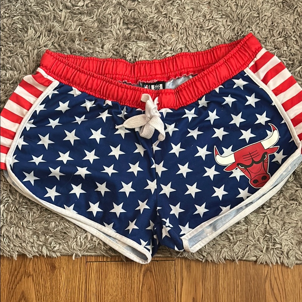 NBA Red and Blue Star Shorts